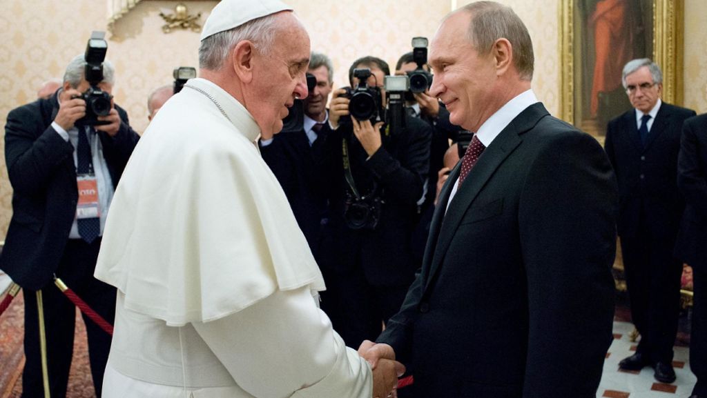 Audienz im Vatikanstaat: Warum ist Putin schon zum dritten Mal beim Papst?