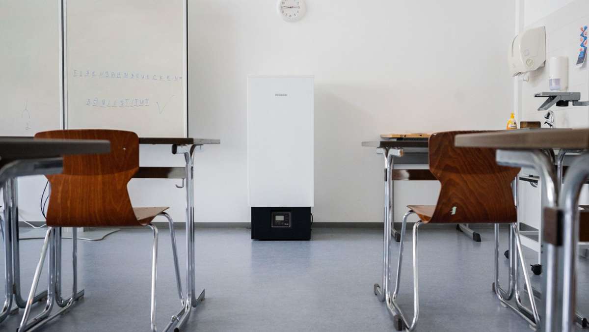 Schulen in Stuttgart: 250 Luftfilter kommen erst im Oktober
