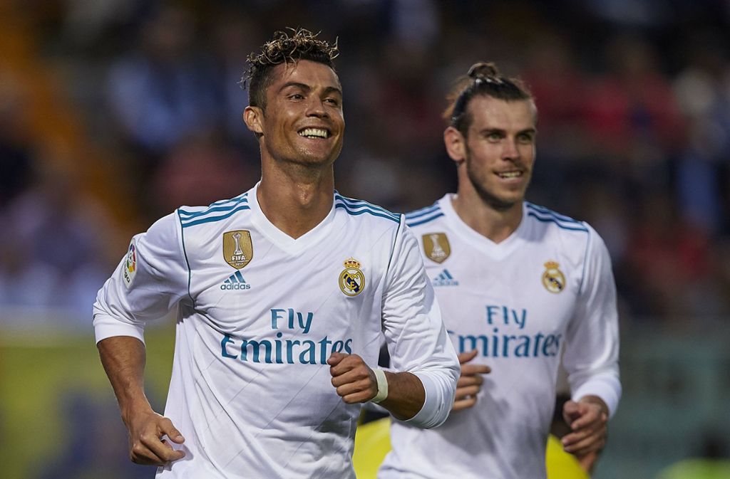 Der Dutt ist das Markenzeichen von Ronaldos ehemaligem Mannschaftskameraden Gareth Bale.