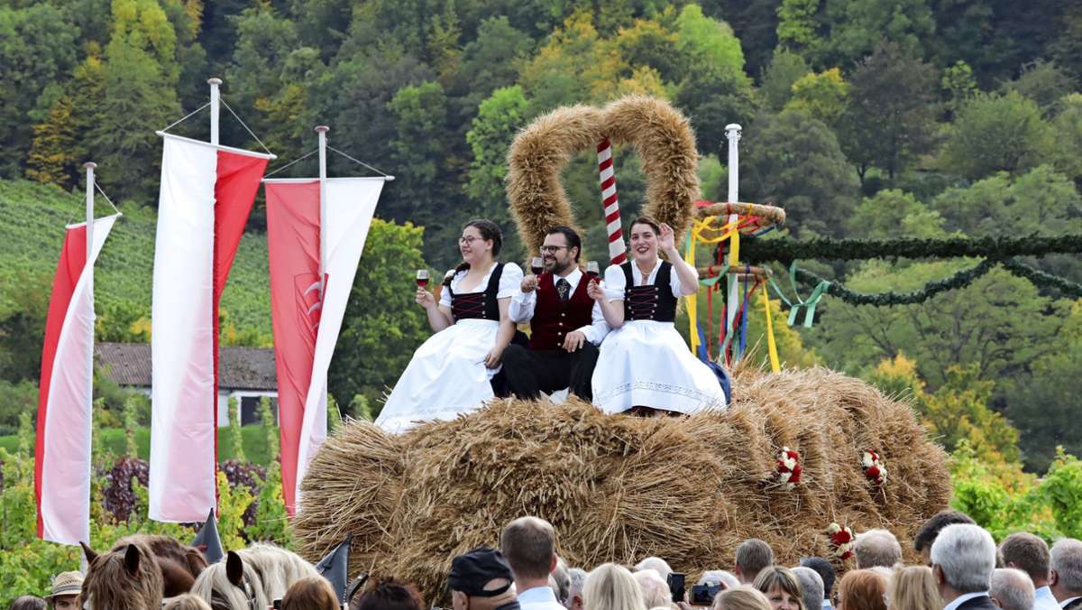 Erntedankfest mit Umzug: So wird der Fellbacher Herbst gefeiert