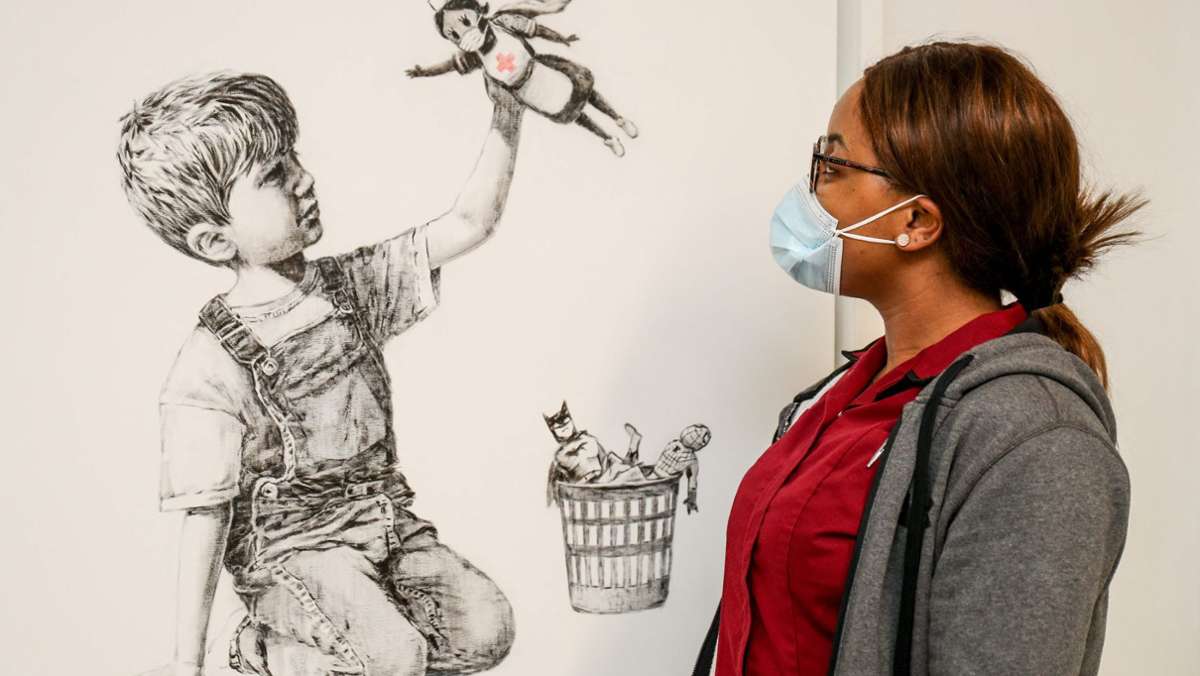 Rekord bei Auktion: Banksy-Werk für fast 20 Millionen Euro