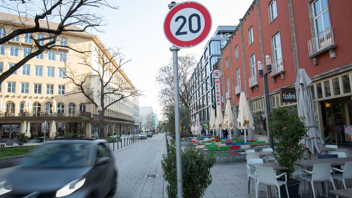 Petition bremst Tempo 20 in City aus: Das sagen Stuttgarter zum geplanten Tempolimit
