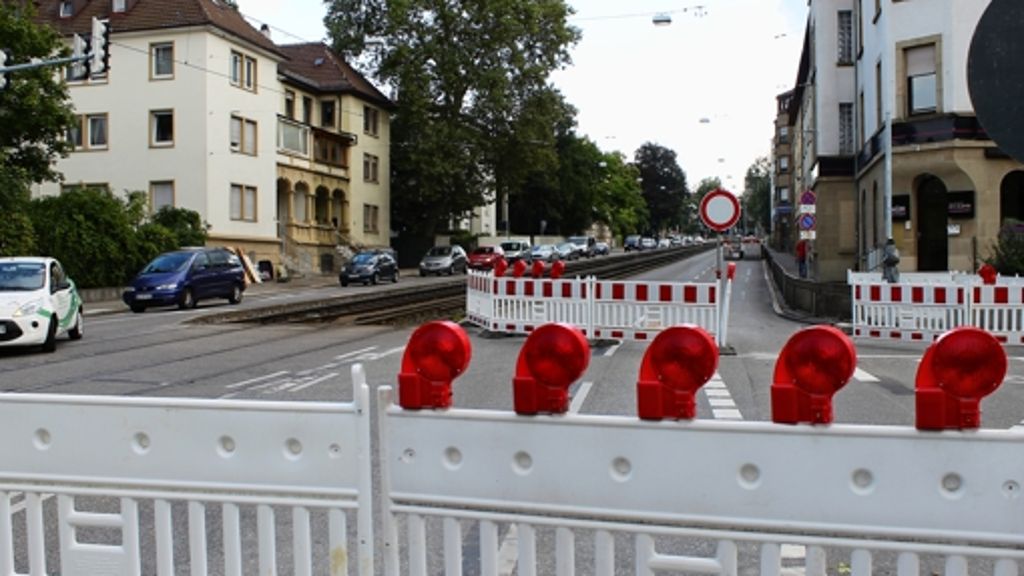 Verkehr in Bad Cannstatt: Umleitungen nerven  Anwohner