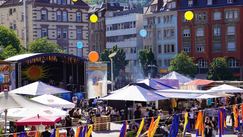 Marienplatzfest in Stuttgart: Ab Donnerstag wird am Marienplatz gefeiert