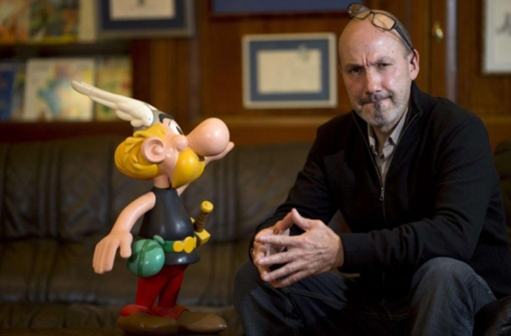 Jean-Yves Ferri hat die Texte des neuen Asterix-Bands gestaltet. Foto: AFP