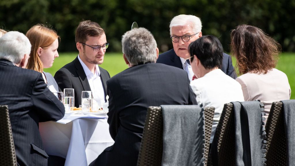 StZ-Leser bei Steinmeier zu Gast: Auf einen Kaffee mit dem Präsidenten
