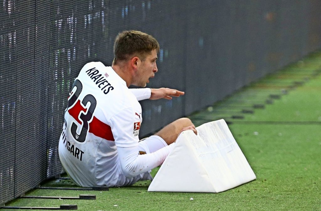 Stein des Anstoßes: Artem Kravets läuft der Musik in der Bundesliga hinterher. Foto: Baumann