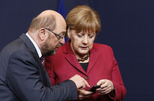 Merkel stellt sich auf den neuen Gegner ein