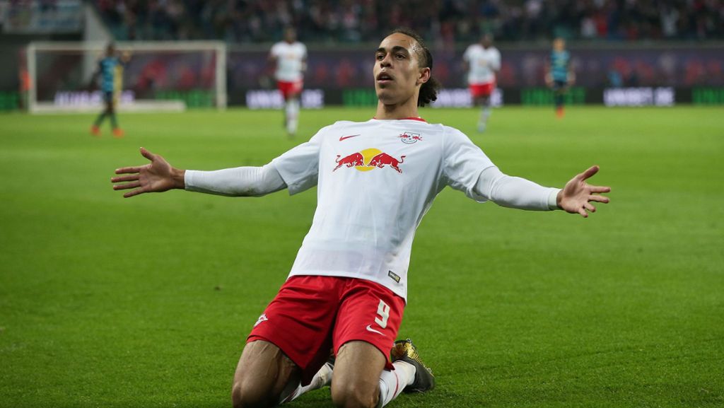 Kurz vor Anpfiff in Bremen: RB Leipzig-Stürmer Yussuf Poulsen ist Vater geworden