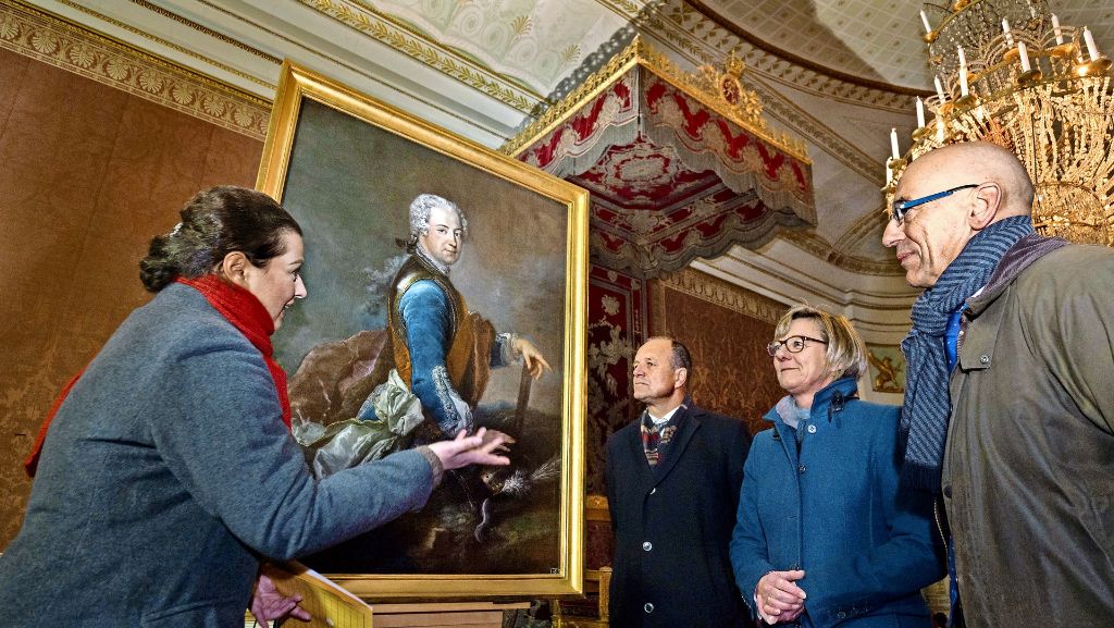 Überraschender Fund im Schloss Ludwigsburg: Rokoko-Meisterwerk ist eine Million Wert