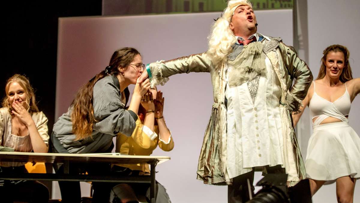 Musical „Hölder“ in Stuttgart: Hölderlin rockt das Theaterhaus