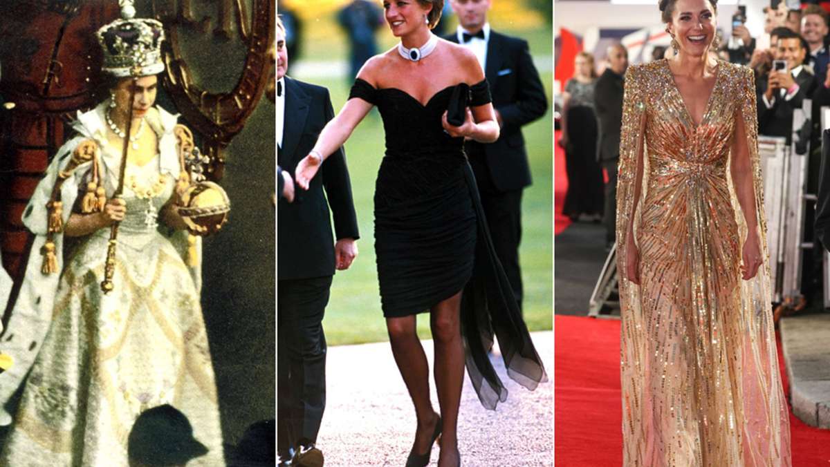 Von der Queen über Diana bis Kate: Royale Kleider, die unvergessen sind