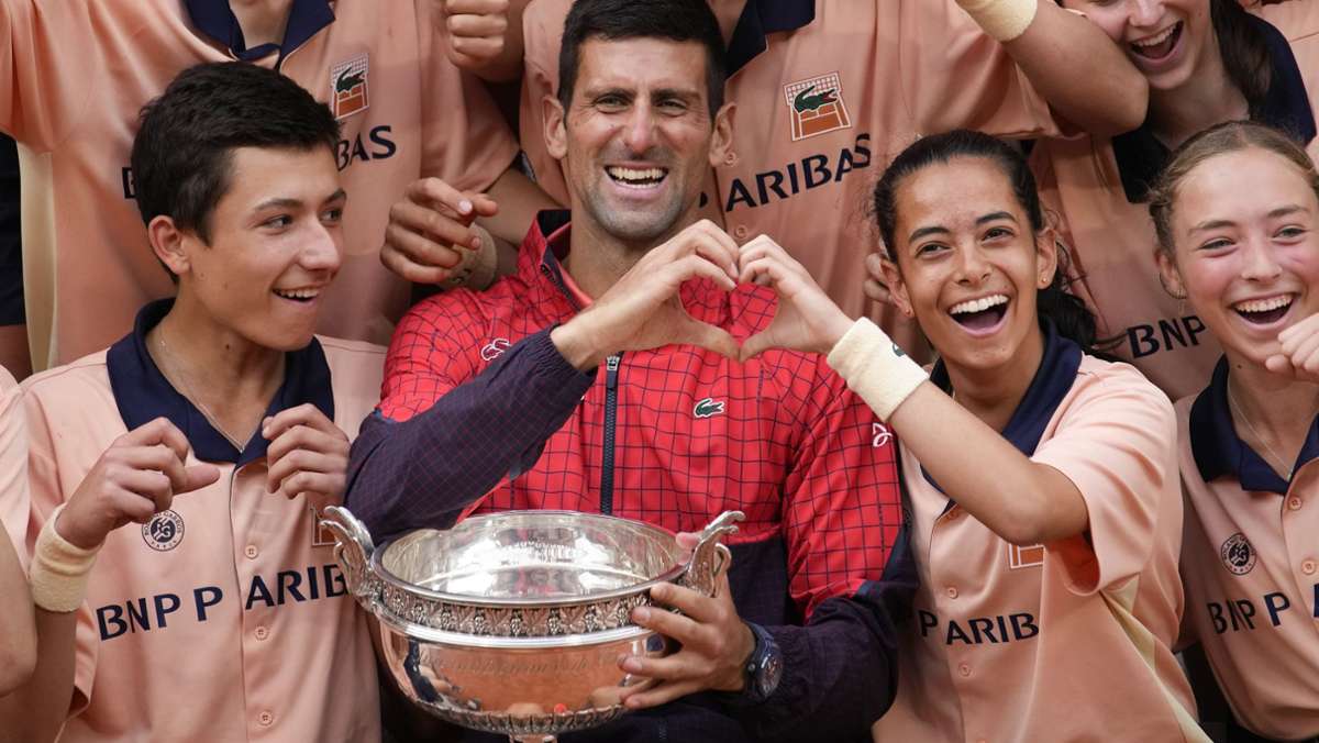 Tennis in Paris: Novak Djokovic erklimmt den Tennis-Gipfel