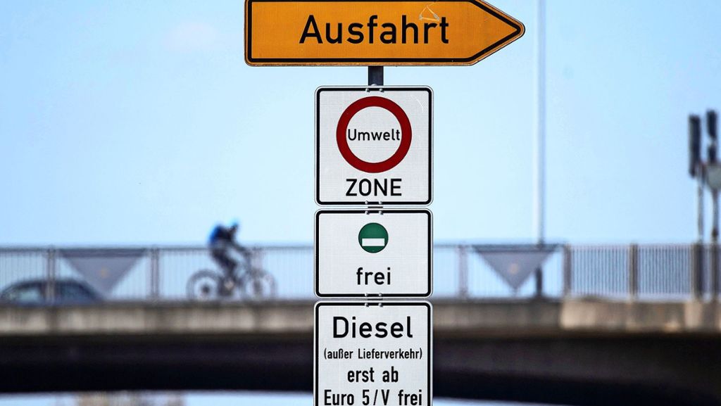 Fahrverbot in Stuttgart: So viele Dieselfahrer wurden im März erwischt