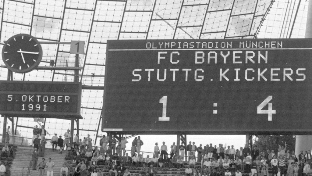 Stuttgarter Kickers: Wie die Kickers dem FC Bayern „Trost“  spenden