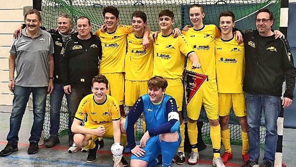 Jugendfußball: Gebersheim holt sich Hallentitel