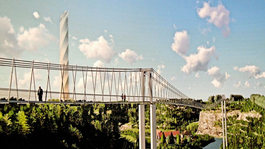 Neuer Rekordpläne für Rottweil: Brückenschlag zum Aufzugturm