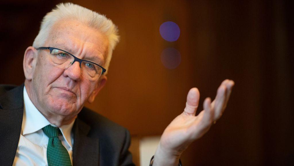 Winfried Kretschmann: Ministerpräsident pocht auf neue Föderalismuskommission