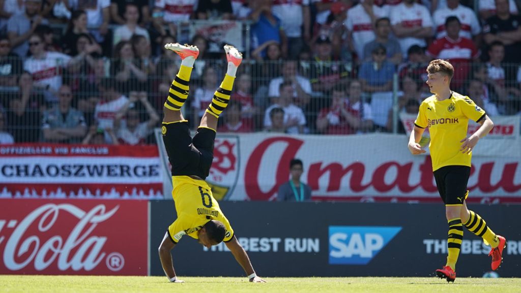 VfB-U19 verliert Finaldrama: Dortmund vereitelt historisches VfB-Double