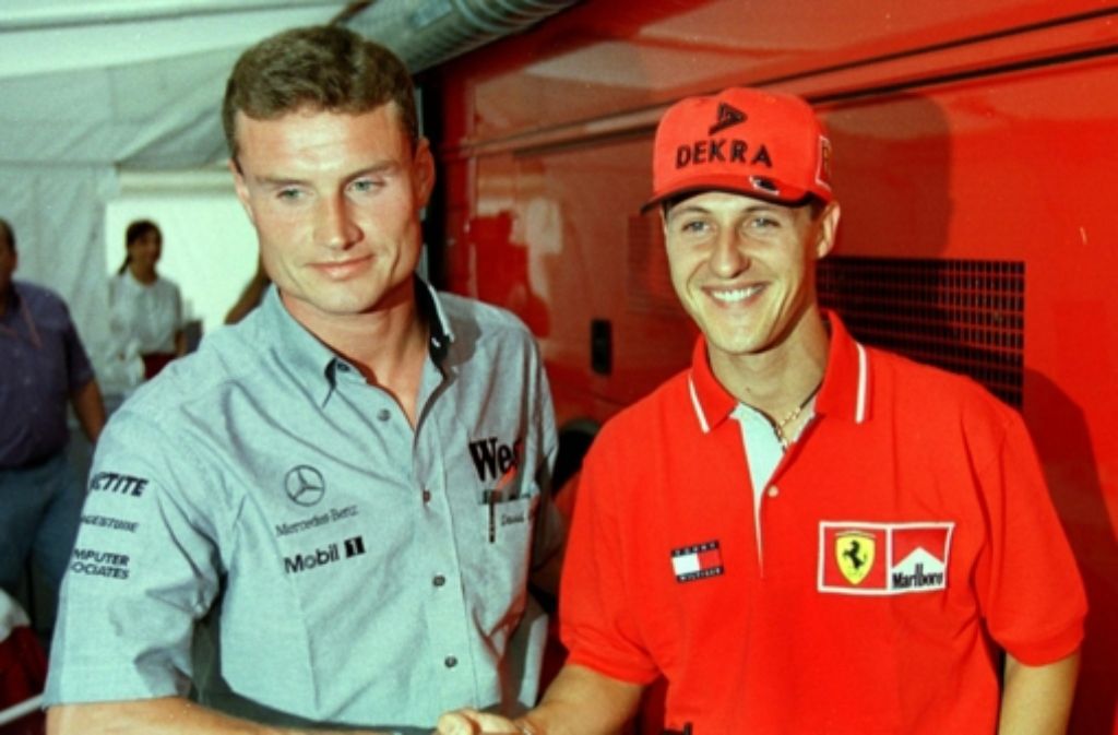 1998 ereignet sich bei einem Rennen in Spa ein Unfall: Schumacher fährt frontal auf das Heck des Wagens von Coulthard auf. Bei diesem Manöver verliert er seinen rechten Vorderreifen und muss aufgeben. Der Vorfall sorgt einige Jahre für erbitterten Streit zwischen den beiden Lagern.