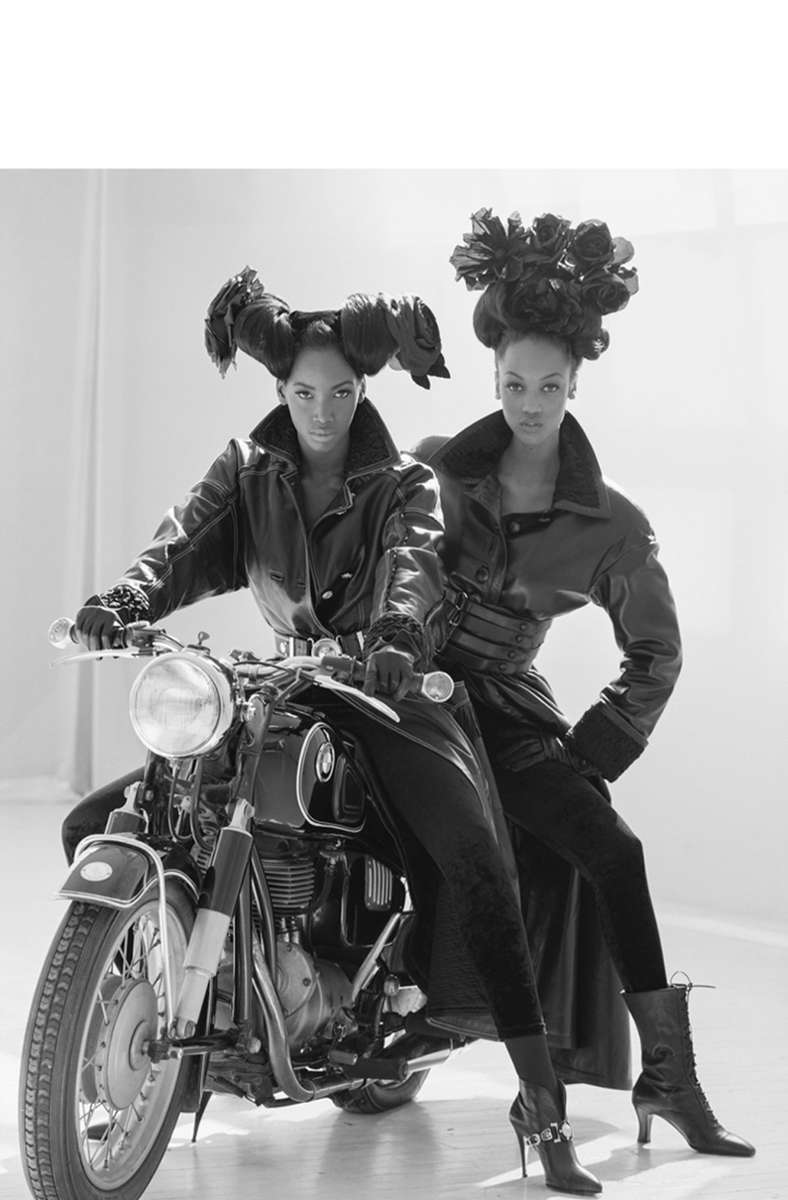 Arthur Elgort: Beverly Peele, Tyra Banks, 1993 for Vogue UK