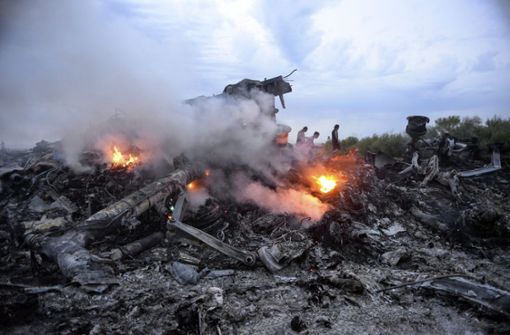 Alle 298 Insassen der Passagiermaschine kamen bei dem Abschuss ums Leben. Foto: dpa