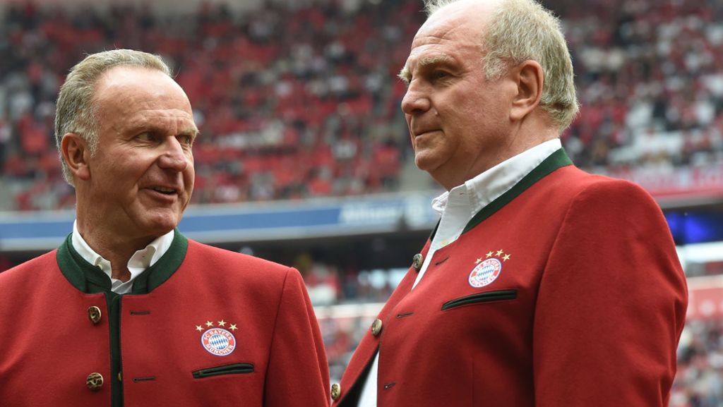 Karl-Heinz-Rummenigge und Uli Hoeneß vom FC Bayern: Absurdes Theater