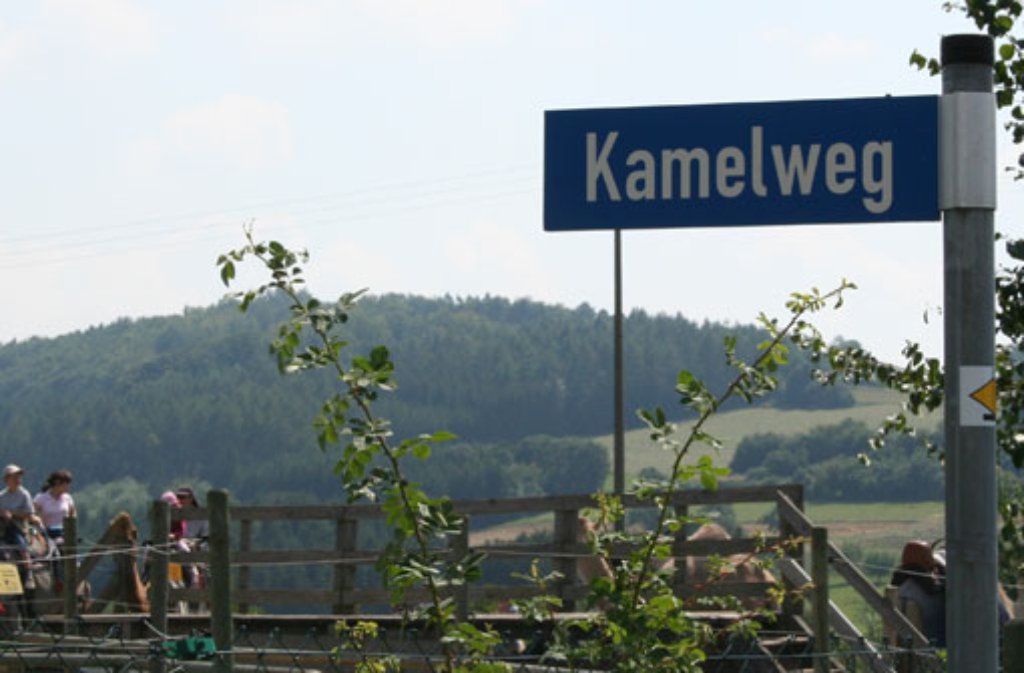 Der Kamelhof Rotfelden war ein beliebtes Ausflugsziel.
