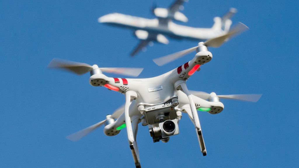 Flugverkehr: Was man gegen  Drohnen an  Flughäfen tun kann