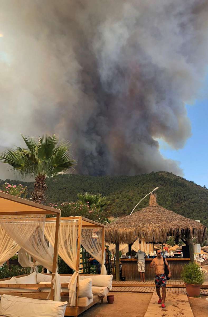 Im Süden der Türkei sorgten schwere Waldbrände für Zerstörung.