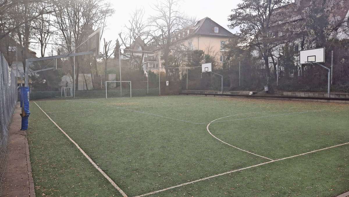 Heidehofgymnasium in Stuttgart: Eine neue Mensa unter dem Sportplatz
