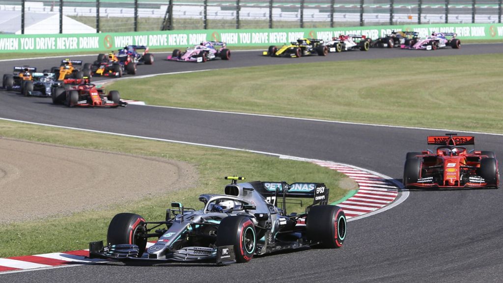 Valtteri Bottas gewinnt in Japan: Mercedes holt Formel-1-Konstrukteurstitel