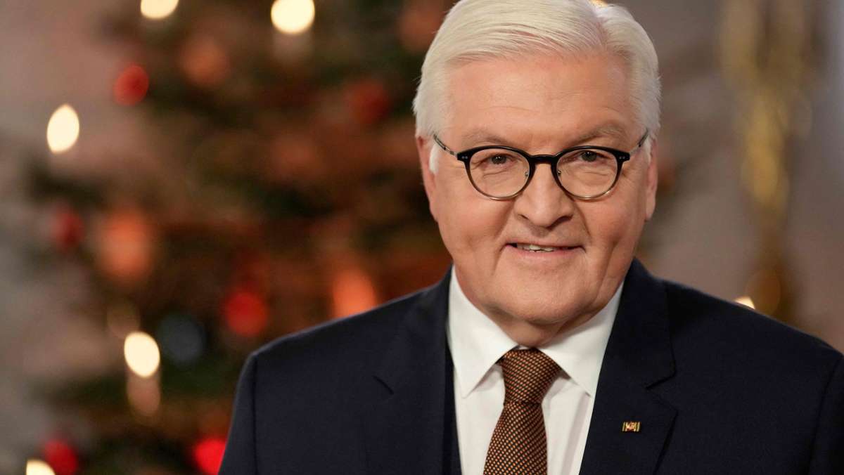 Steinmeiers Weihnachtsansprache: Bundespräsident ruft zu mehr Zusammenhalt auf