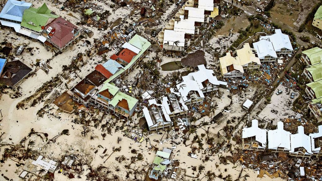 Hurrikan Irma verwüstet Karibikinseln: Irmas tödliche Wucht