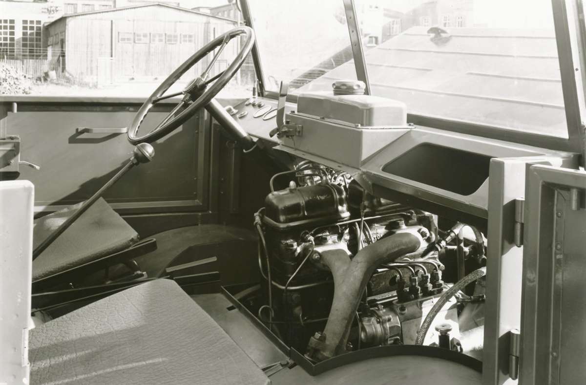 Daimler lieferte schon vor der Übernahme die Motoren für den Unimog.