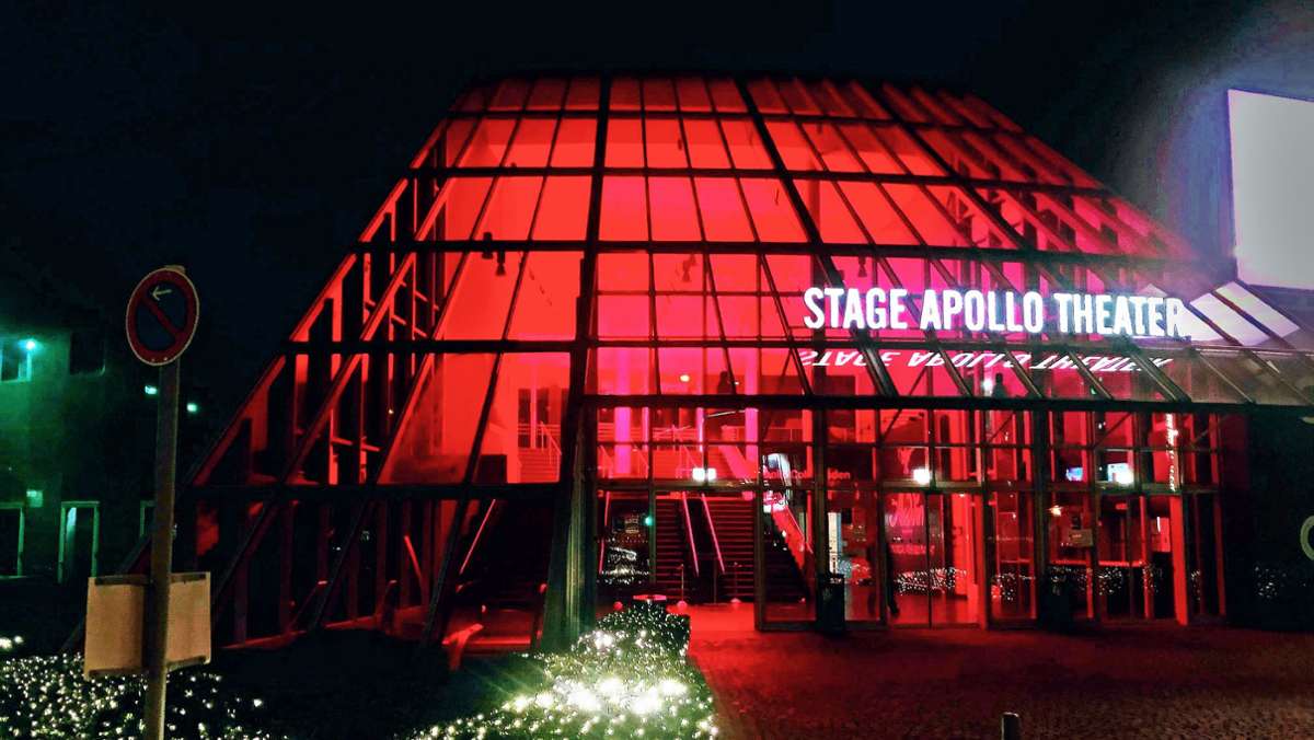  Nachts leuchten Stuttgarts Musicalhäuser rot – gehen ihre Lichter bald endgültig aus? „Wir haben einen lange Atem“, heißt es bei der Stage, „aber ohne öffentliche Hilfe halten wir nicht durch.“ Das Varieté streicht alle Eigenproduktionen bis März. 