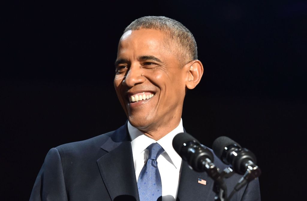 Obama war acht Jahre lang der mächtigste Mann der Welt. Ein Rückblick in Bildern. Foto: AFP