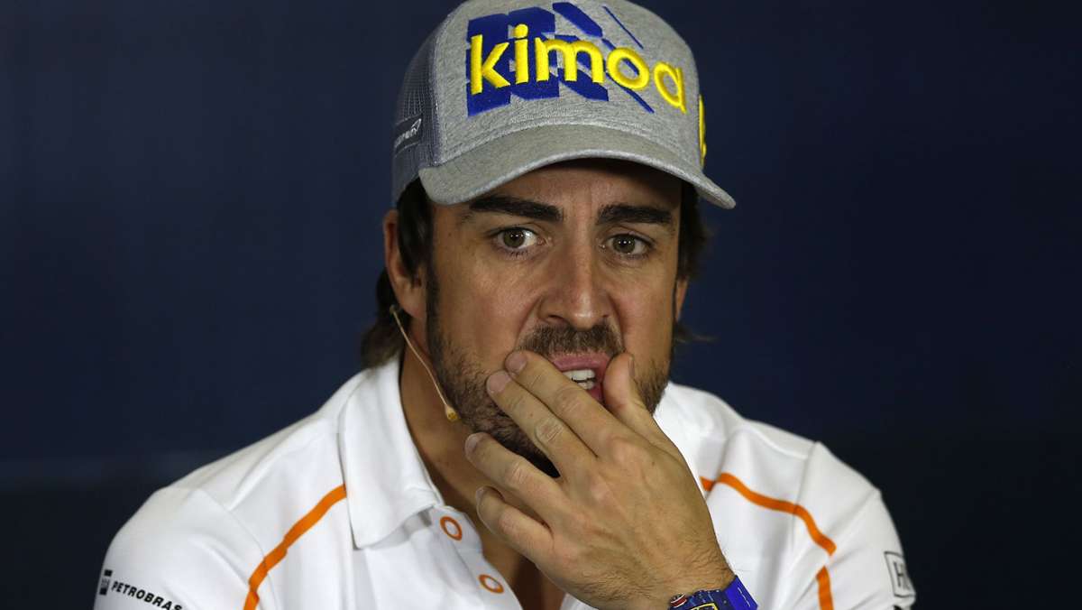 Fernando Alonso: Formel-1-Rückkehrer bricht sich den Oberkiefer – auf dem Rennrad