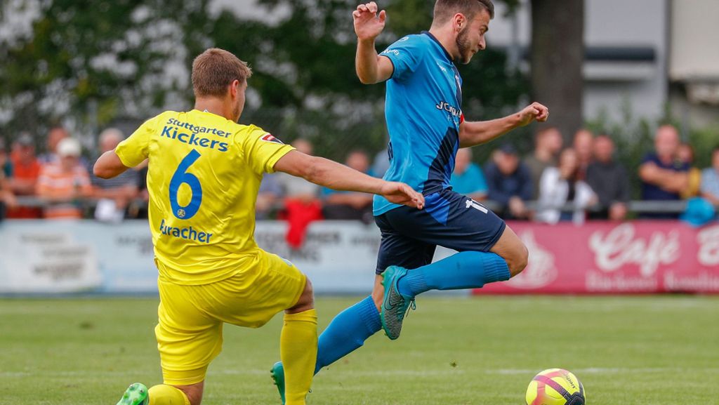 Spielausfall in der Fußball-Oberliga: Derby der Stuttgarter Kickers gegen FSV Bissingen abgesagt