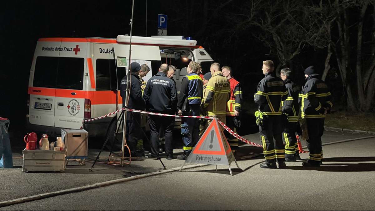 Rettungskräfte suchen Senioren in Sindelfingen: Vermisstensuche mit Happy End