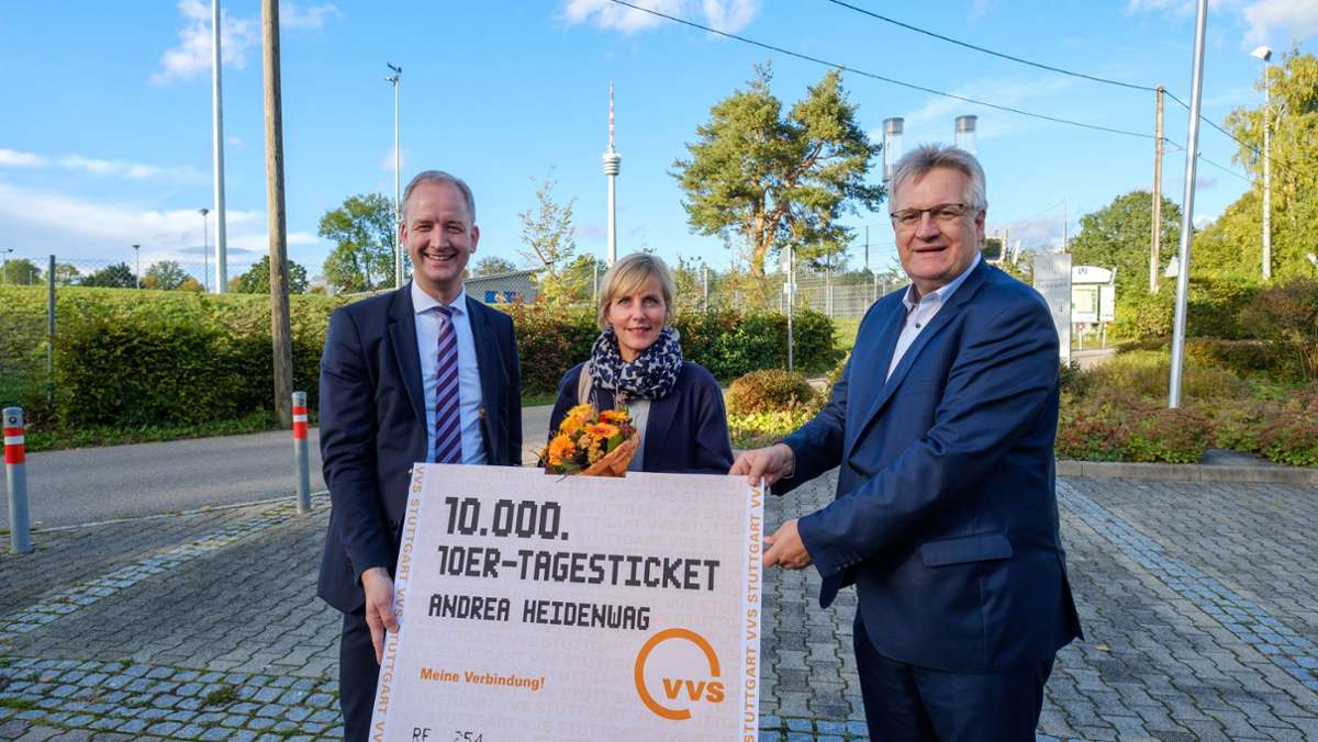 VVS-Angebot: Zehner-Tages-Ticket ist der Renner bei  Kunden in Stuttgart und Region