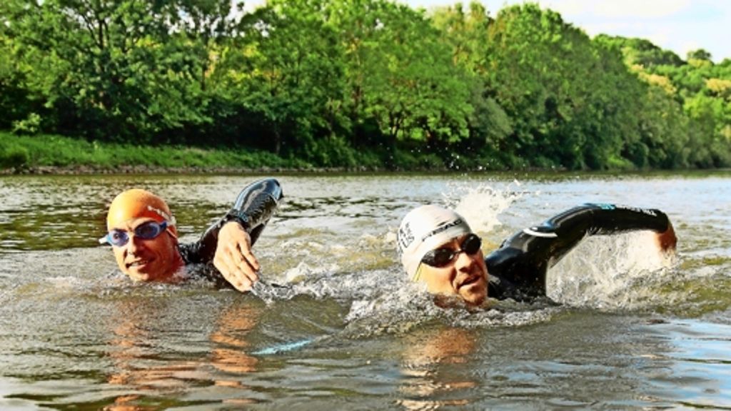 Schwimmen im Neckar: Nicht erlaubt, nicht verboten