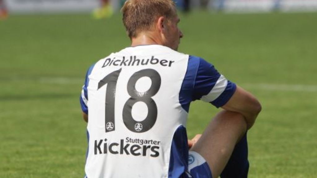 Dicklhuber, Milchraum, Fennell: Stuttgarter Kickers mit drei Ausfällen