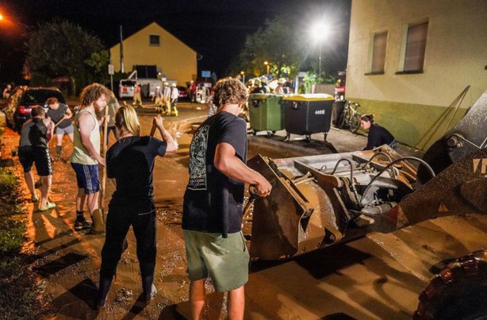 Schäden durch Starkregen in Mundelsheim: Massive Kritik von Hutter an geplantem Gewerbepark