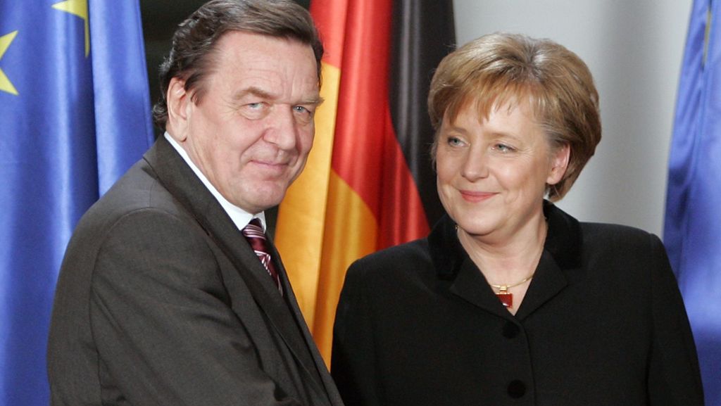 Nach Verzicht auf Parteivorsitz: Gerhard Schröder rät Merkel zur Vertrauensfrage