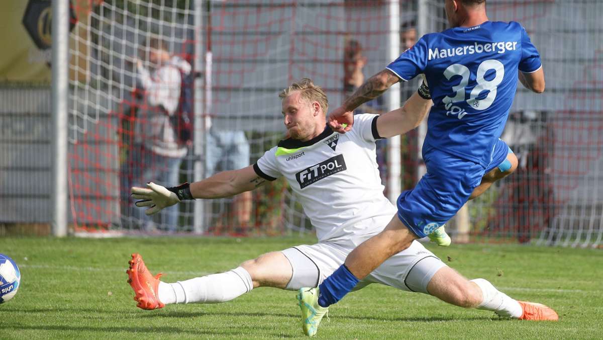 Stuttgarter Kickers beim TSV Weilimdorf: Ünal zufrieden – Neuzugang Kalajdzic erzielt Doppelpack