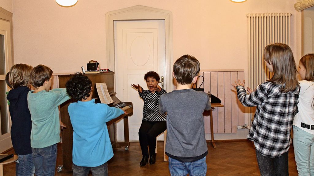 Belcanto in Stuttgart-Degerloch: Kinder entdecken ihre Singstimme