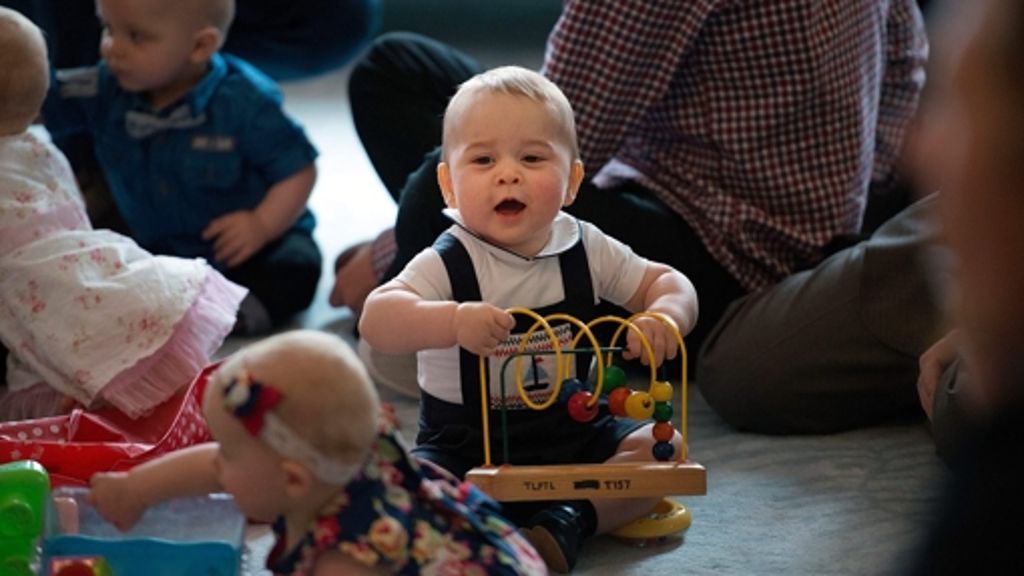 Kate und William in Neuseeland: Prinz George hat Spaß bei Krabbel-Party