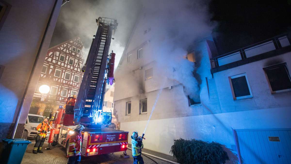 Marbach im Kreis Ludwigsburg: Mutmaßlicher Brandstifter gesteht mehrere Anschläge