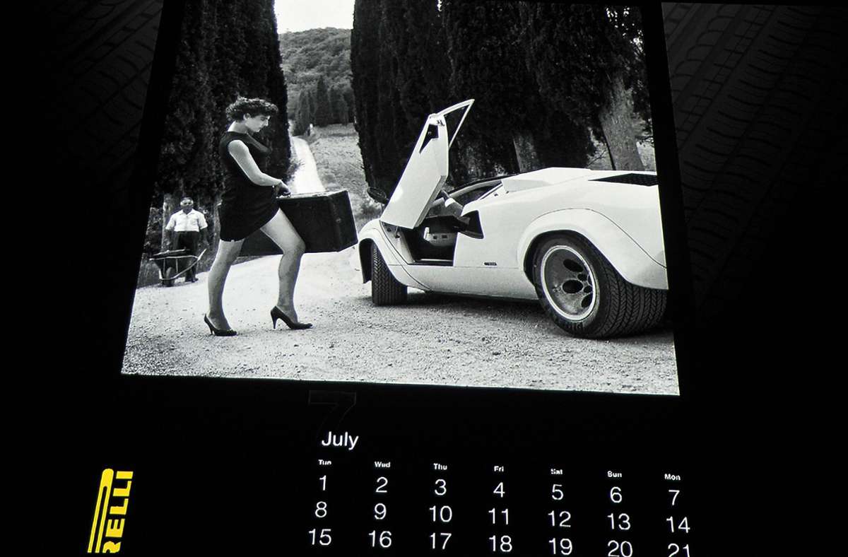 Pirelli-Kalender 1986
